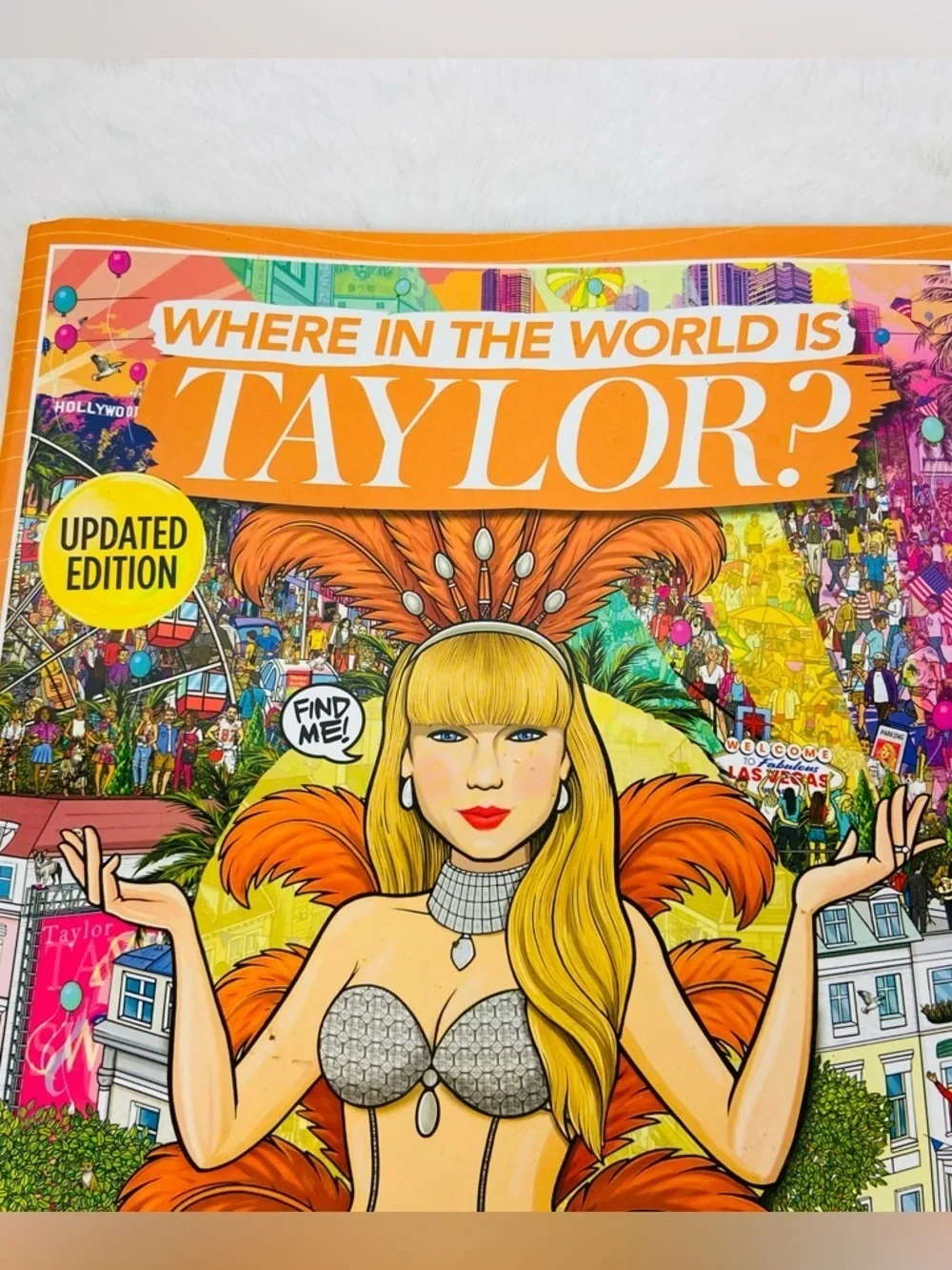 Taylor Swift colorful illustrated